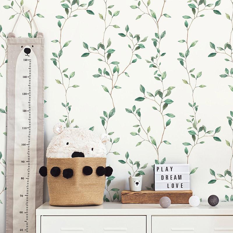 Stylish,And,Cute,Scandinavian,Decor,Of,Child,Room,With,Mock
