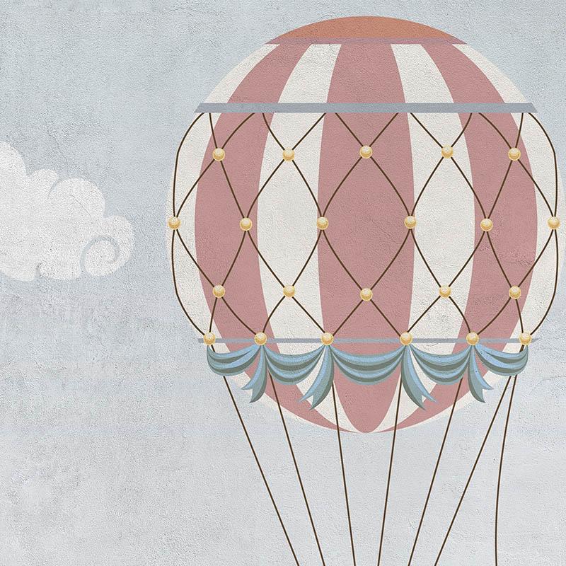 Tropical,Trees,And,Leaves,Wallpaper,Design,In,Foggy,Forest,-