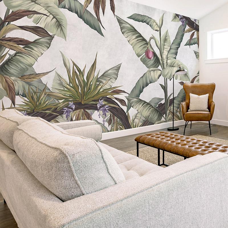 Modern,Farmhouse,Simple,Living,Room,With,Minimal,Decor,Gas,Fireplace