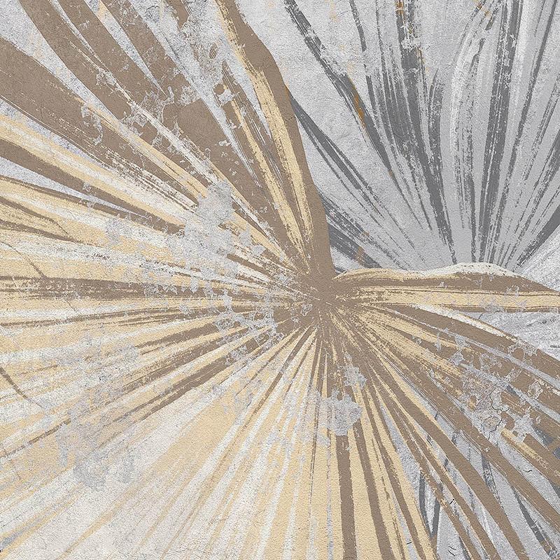 Tropical,Trees,And,Leaves,Wallpaper,Design,In,Foggy,Forest,-