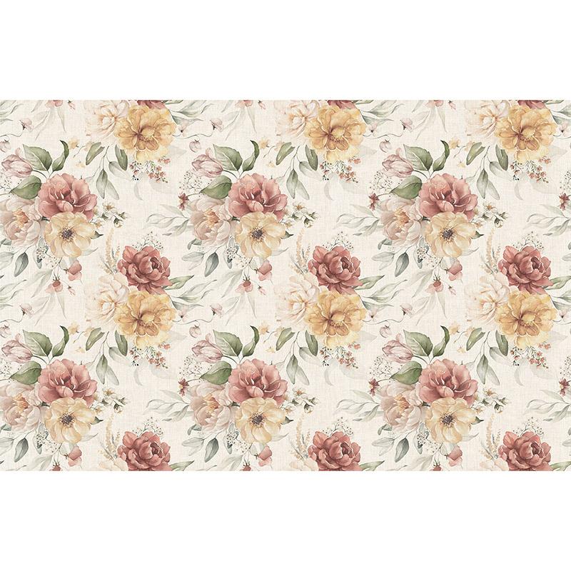 Tropical,Trees,And,Leaves,Wallpaper,Design,In,Foggy,Forest,-