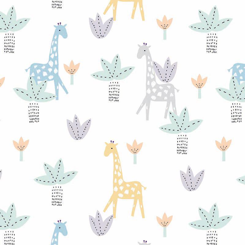 Sticker pour portes Girafes Sticker pour portes Girafes